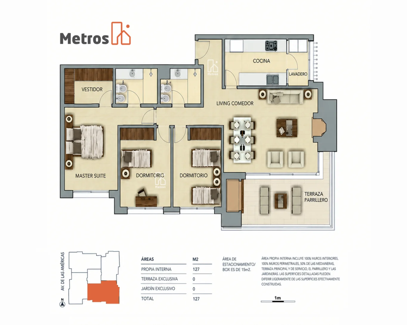 Apartamento en Parque Miramar, propiedad 301276 -Imagen 5