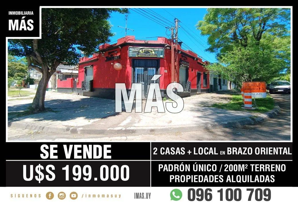 Casa en Brazo Oriental, propiedad 270878 -Imagen 1