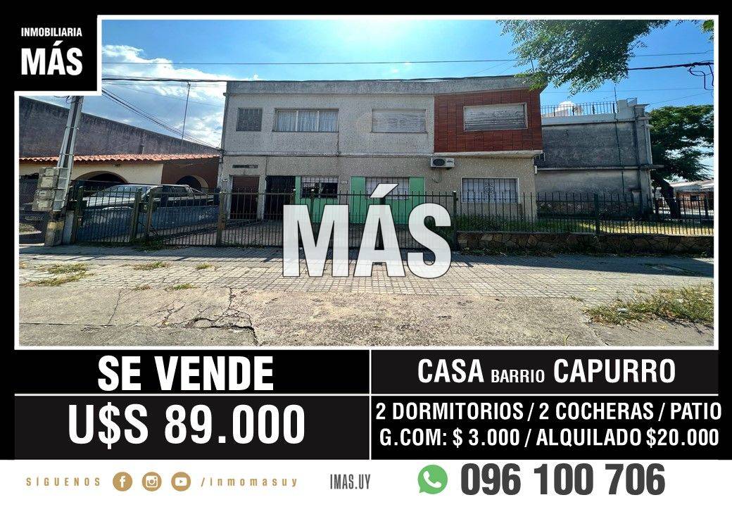 Casa en Capurro, propiedad 271637 -Imagen 1