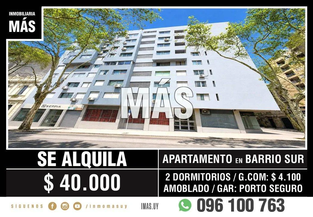 Apartamento en Barrio Sur, propiedad 282474 -Imagen 1