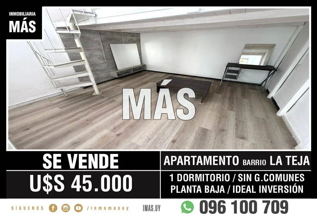 Apartamento en La Teja, propiedad 289426 -Imagen 1