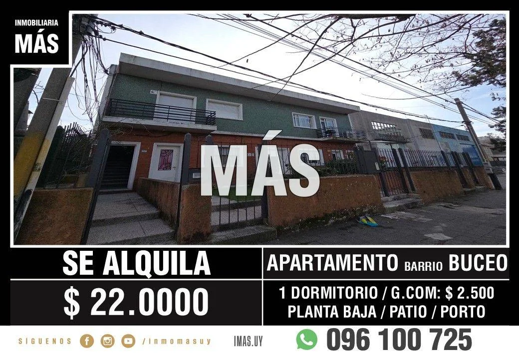 Apartamento en Buceo, propiedad 290560 -Imagen 1