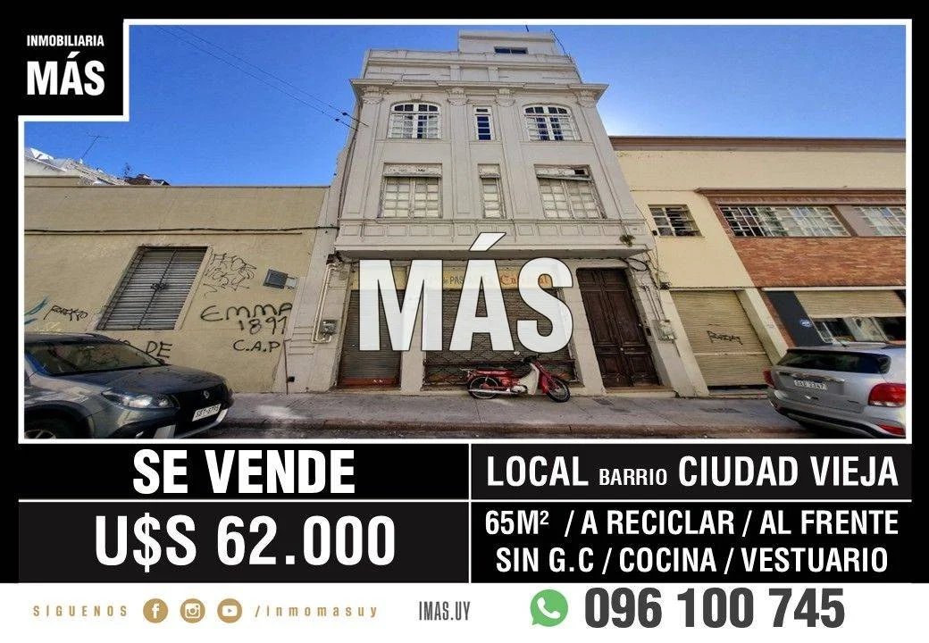 Local en Ciudad Vieja, propiedad 290563 -Imagen 2