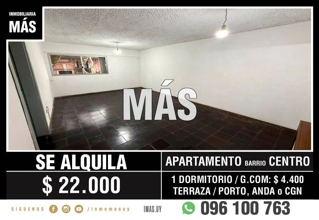 Apartamento en Ciudad Vieja, propiedad 290575 -Imagen 1