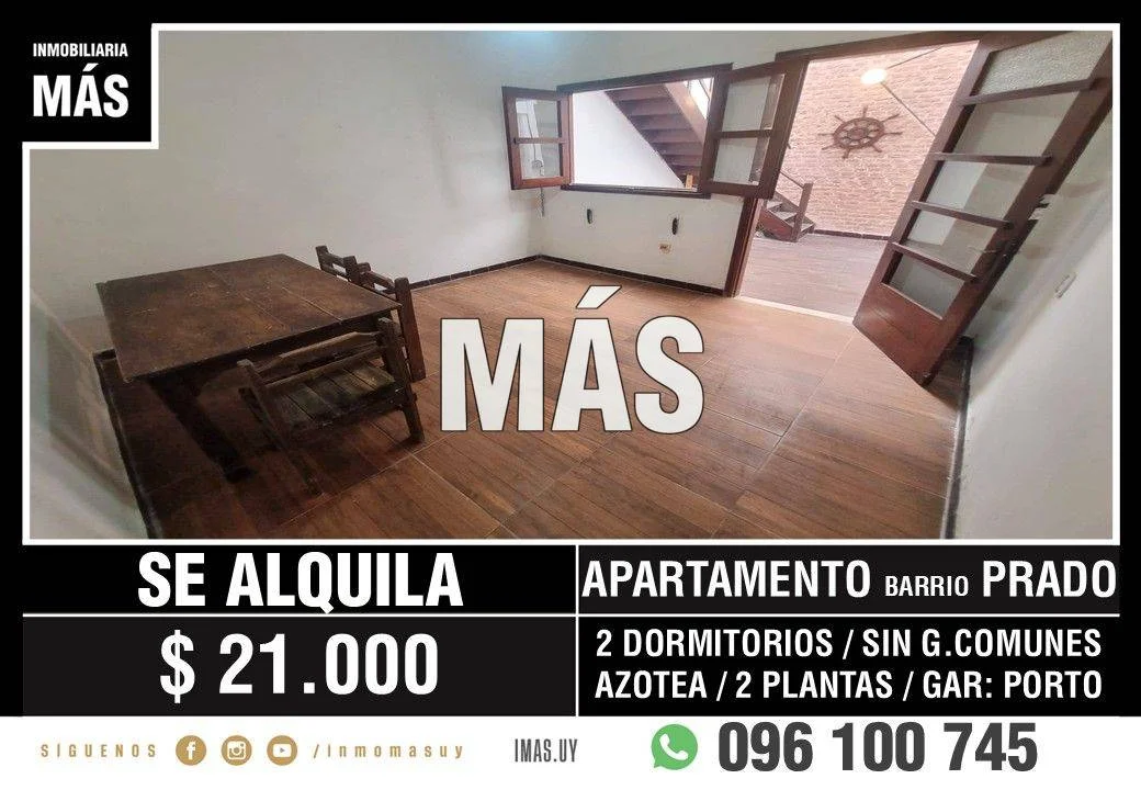Apartamento en Brazo Oriental, propiedad 290716 -Imagen 1