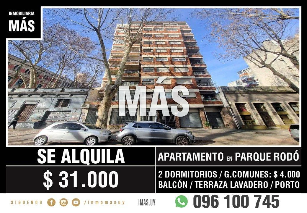 Apartamento en Parque Rodó, propiedad 291377 -Imagen 1