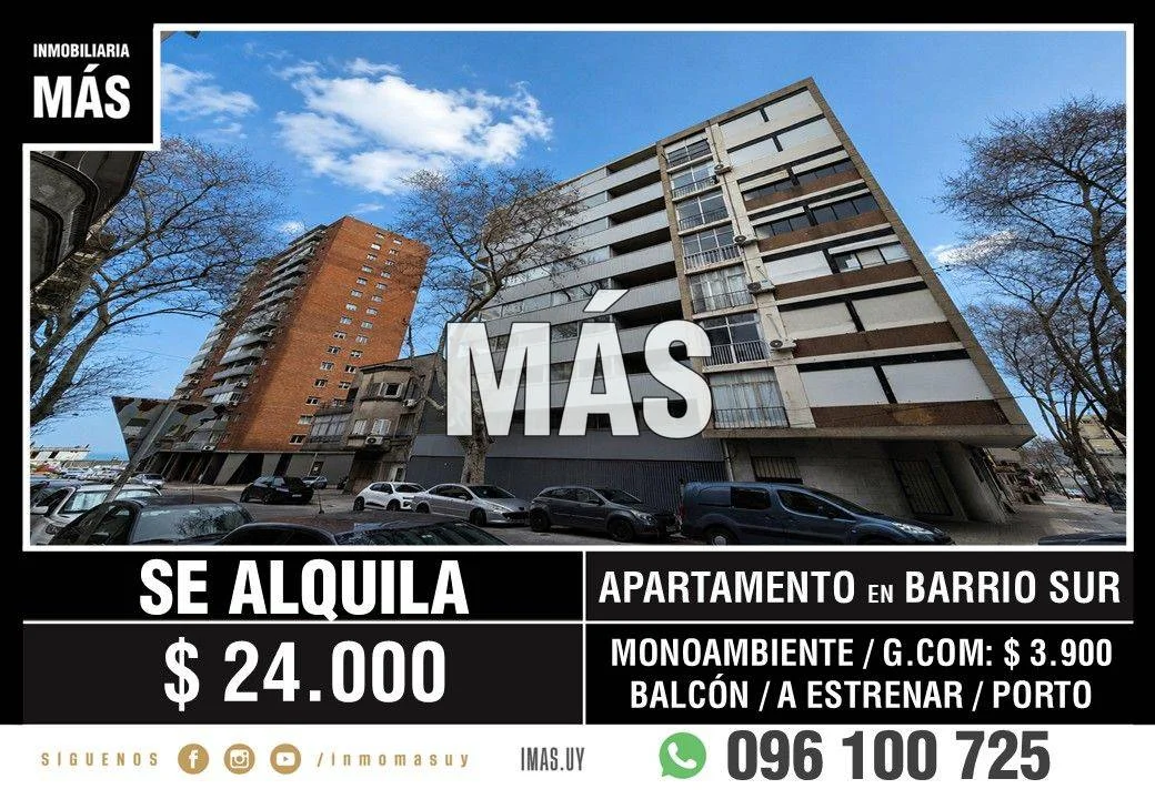 Apartamento en Barrio Sur, propiedad 292622 -Imagen 1