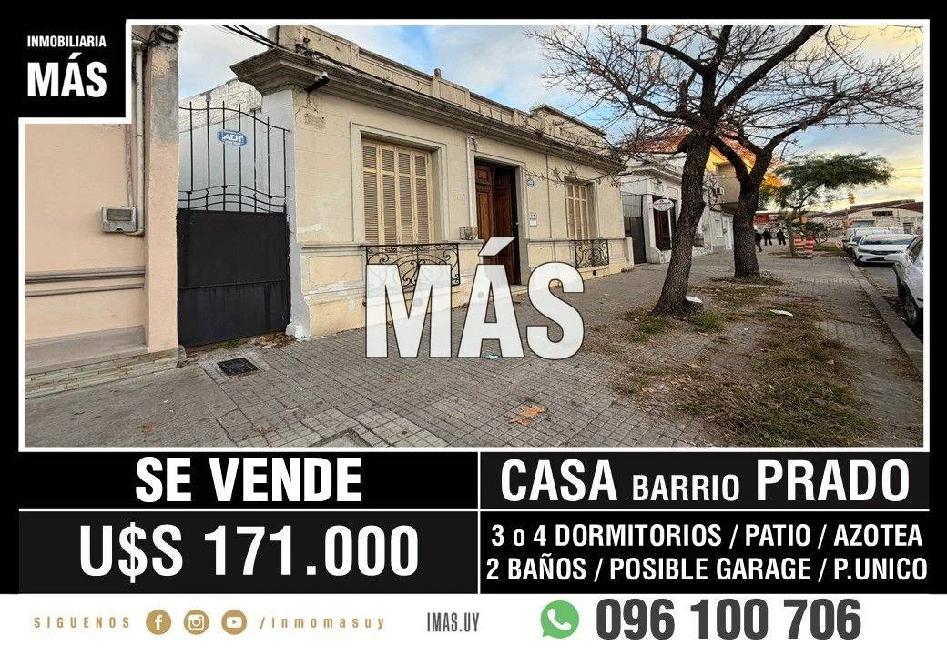 Casa en Prado, propiedad 293930 -Imagen 1