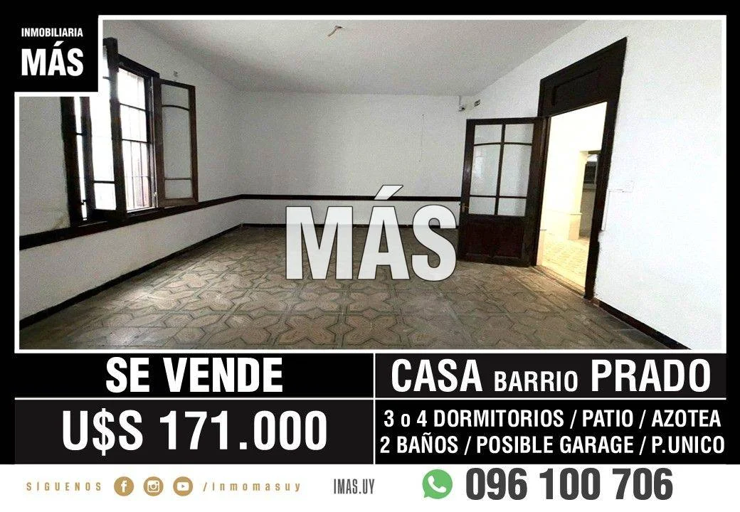 Casa en Reducto, propiedad 293932 -Imagen 1