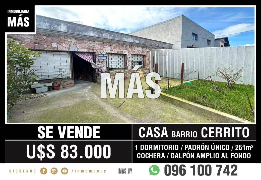 Casa en Cerrito de la Victoria, propiedad 294138 -Imagen 1