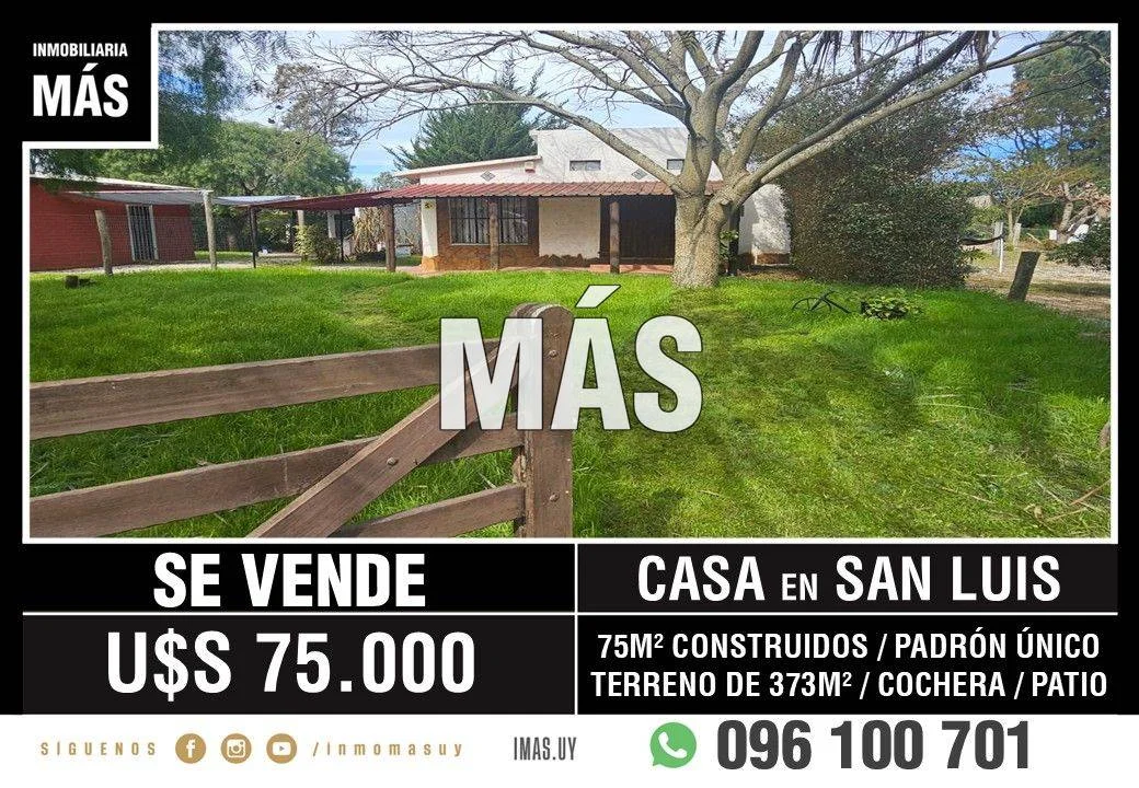 Casa en San Luis, propiedad 294282 -Imagen 1