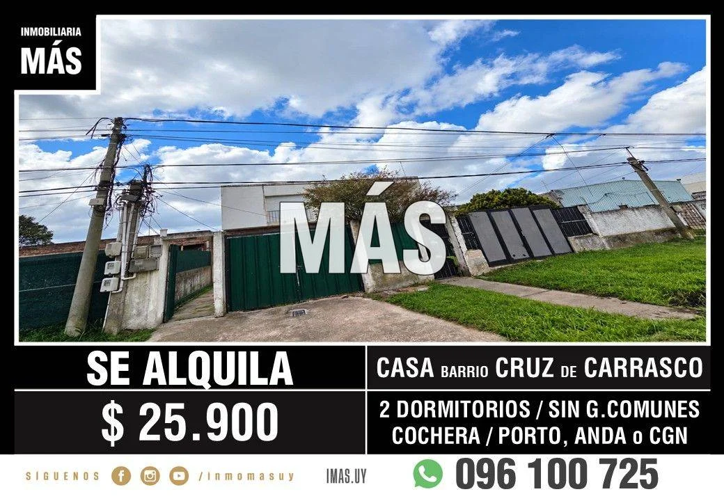 Casa en Carrasco Norte, propiedad 294597 -Imagen 1