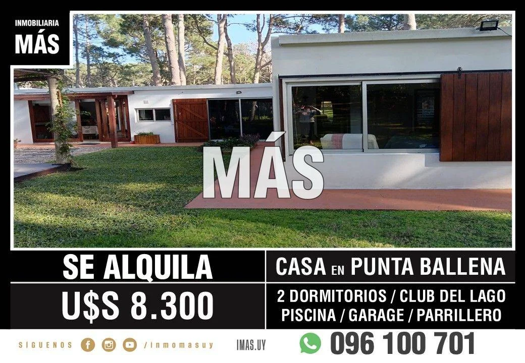Casa en Punta Ballena, propiedad 298458 -Imagen 1