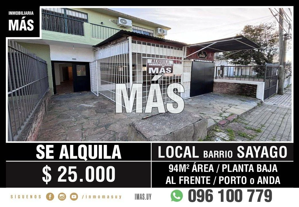 Local en Sayago, propiedad 299840 -Imagen 1