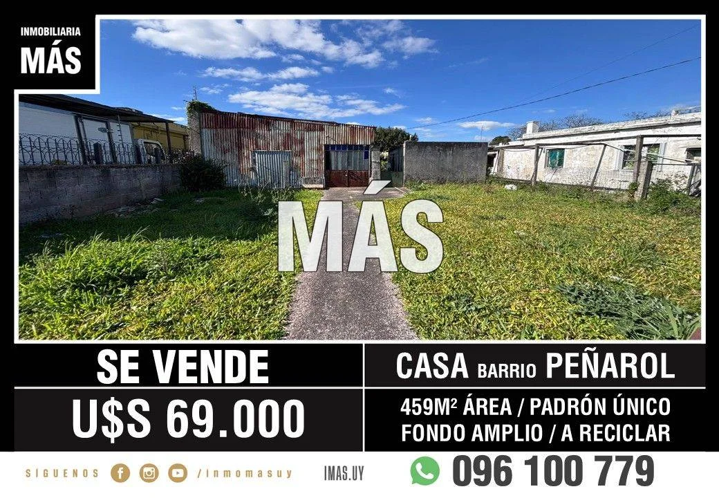 Casa en Peñarol, propiedad 299850 -Imagen 1