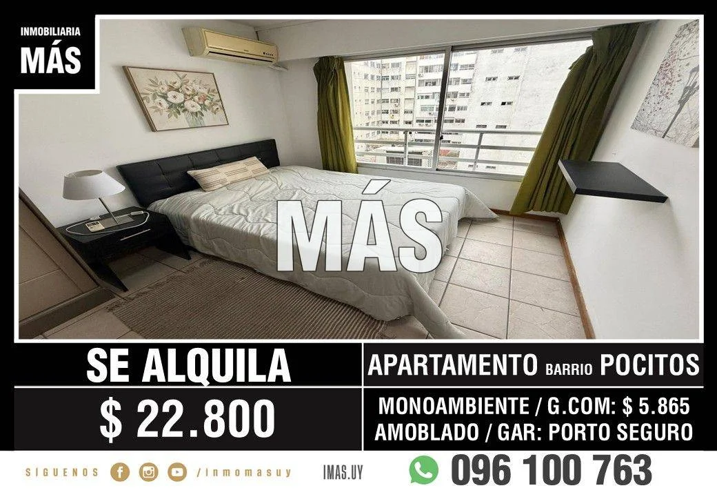 Apartamento en Pocitos Nuevo, propiedad 302284 -Imagen 1