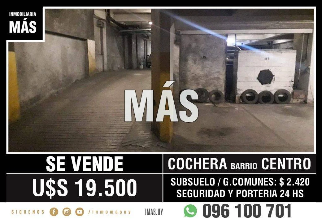 Garage en Centro, propiedad 302368 -Imagen 1