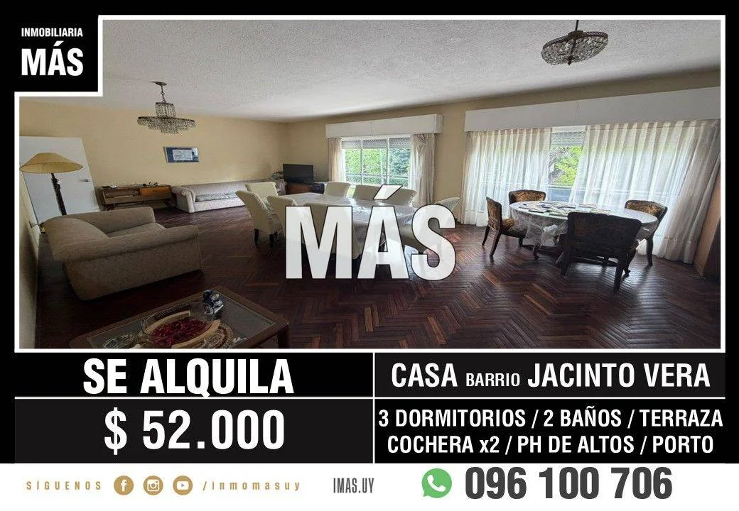 Casa en La Blanqueada, propiedad 302790 -Imagen 1