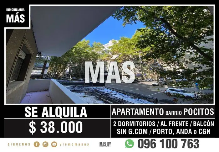 Apartamento Alquiler Punta Carretas Montevideo iMas.uy P