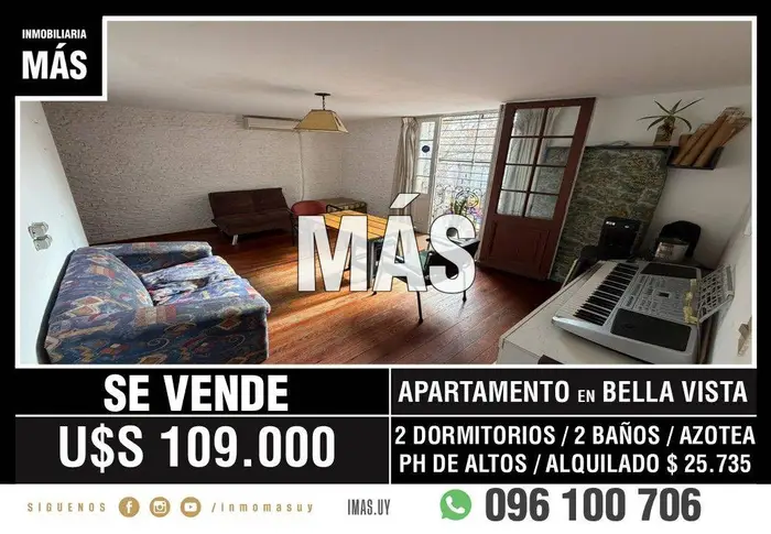 Apartamento Venta Reducto Montevideo iMas.uy R