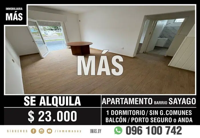 Apartamento Alquiler Paso de las Duranas Montevideo iMas.uy LM