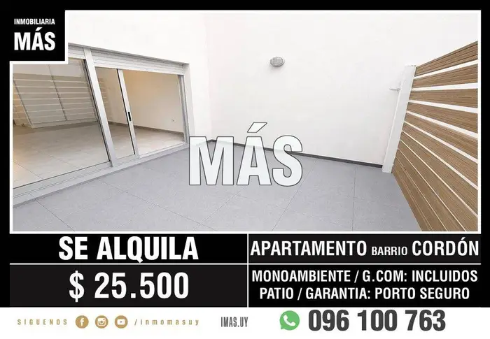Apartamento Alquiler Punta Carretas Montevideo iMas.uy P
