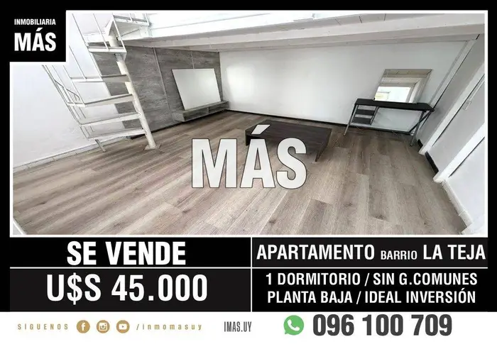 Apartamento Venta La Teja Montevideo iMas.uy L *