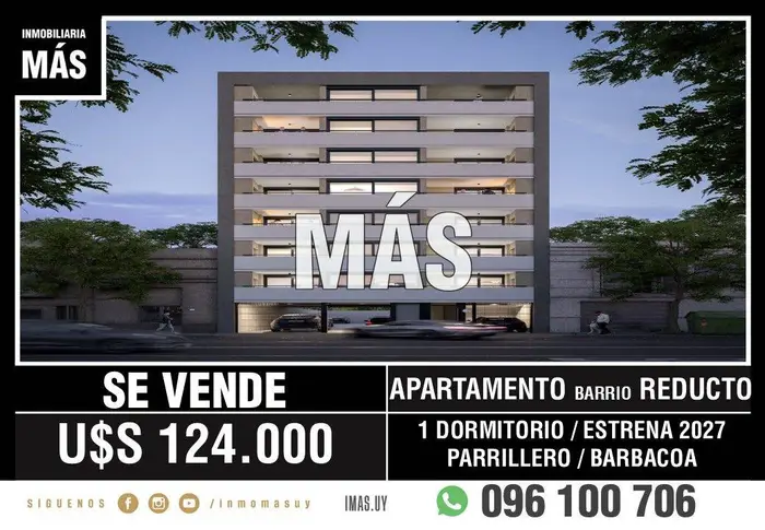 Apartamento Venta Reducto Montevideo iMas.uy - R*