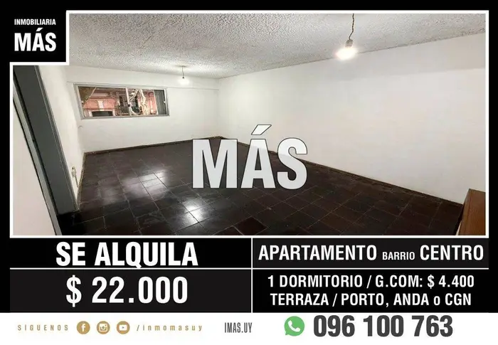 Apartamento Alquiler Ciudad Vieja Montevideo iMas.uy P
