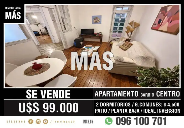 Venta Apartamento Centro Montevideo iMas.uy L *