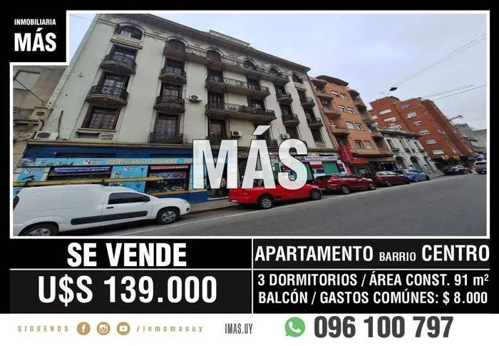 Apartamento Venta Cordón Montevideo iMas.uy MA