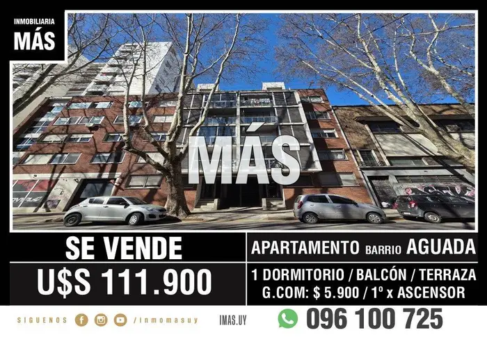 Apartamento Venta Aguada Montevideo iMas.uy LC *