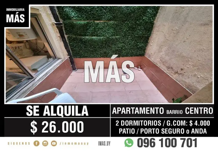 Alquiler Apartamento Cordón Montevideo iMas.uy L