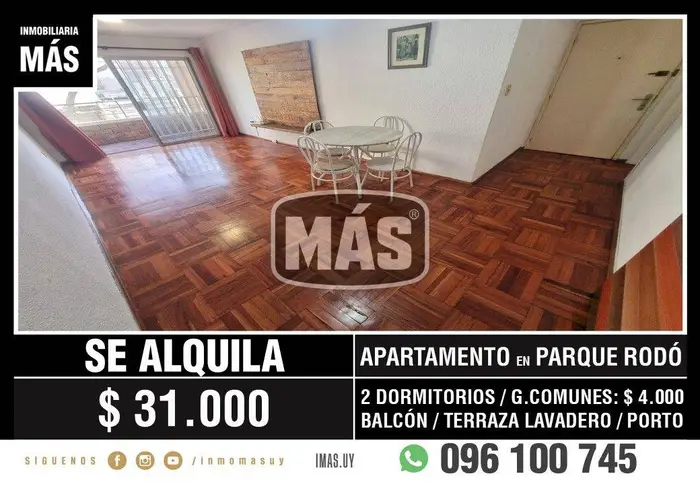 Apartamento Alquiler Cordón Montevideo iMas.uy S