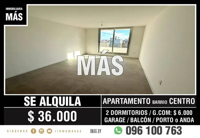 Apartamento Alquiler Cordón Montevideo iMas.uy P