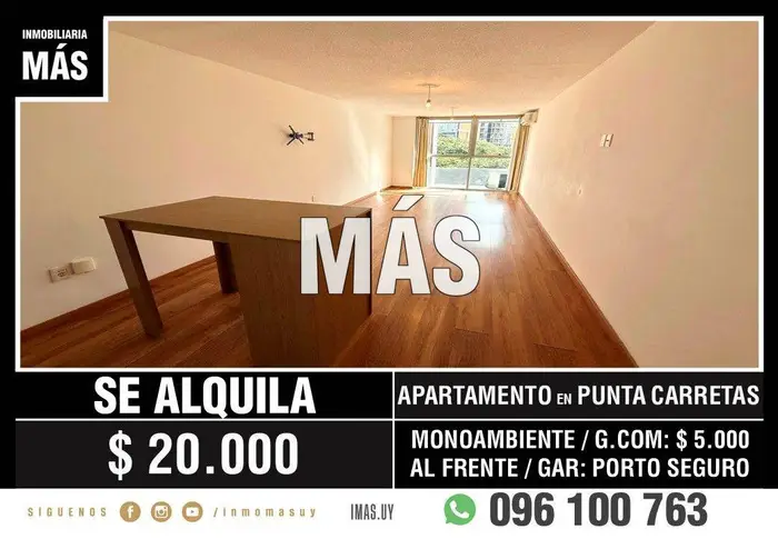 Apartamento Alquiler Pocitos Montevideo iMas.uy P