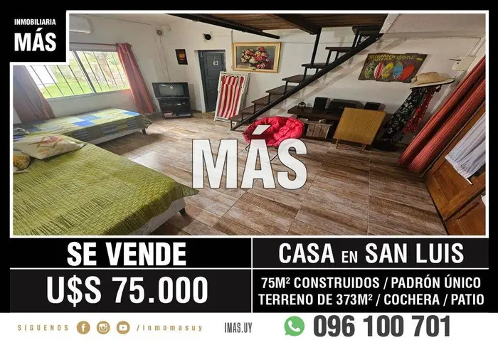 Casa Padrón Único Venta Guazuvira Canelones iMas.uy L