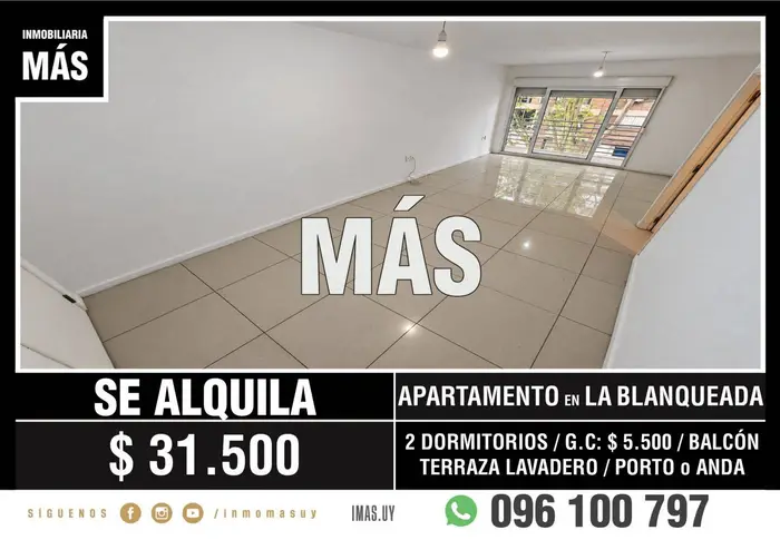 Apartamento Alquiler Parque Batlle Montevideo iMas.uy MA
