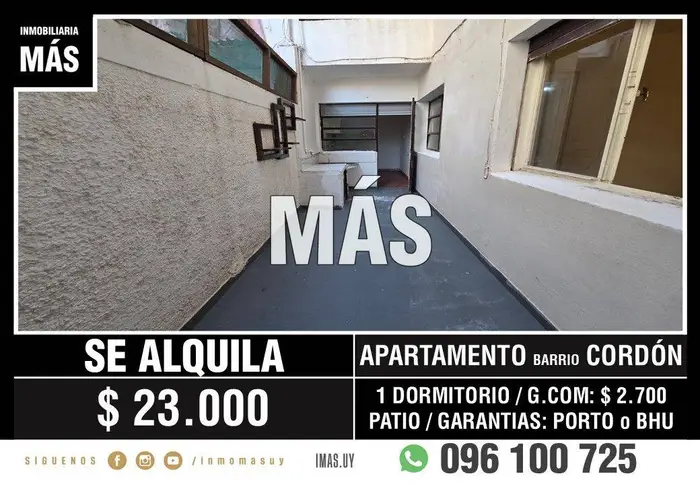 Apartamento Alquiler Aguada Montevideo iMas.uy LC