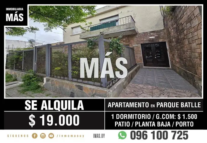 Apartamento Alquiler La Blanqueada Montevideo iMas.uy LC