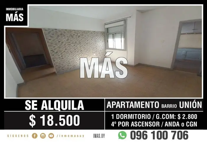 Apartamento Alquiler La Blanqueada Montevideo iMas.uy R