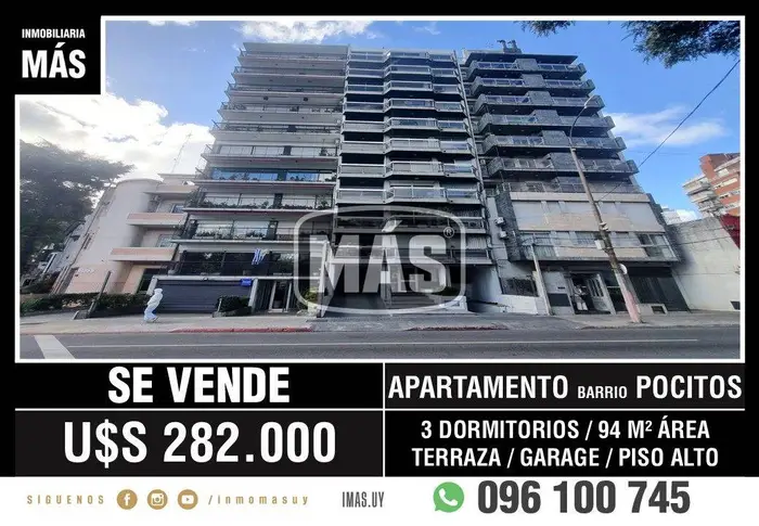 Apartamento Venta Pocitos Montevideo iMas.uy S *