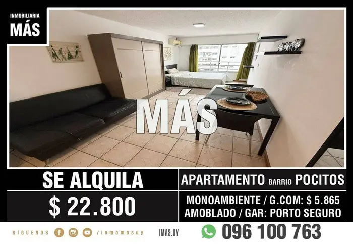 Apartamento Alquiler Punta Carretas Montevideo iMas.uy P