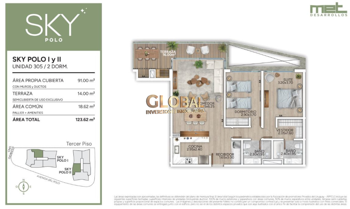 Apartamento en Carrasco Norte, propiedad 269954 -Imagen 8