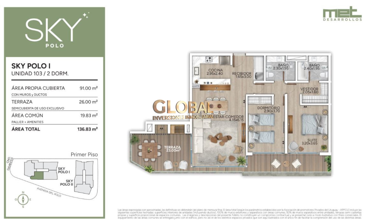 Apartamento en Carrasco Norte, propiedad 269955 -Imagen 8