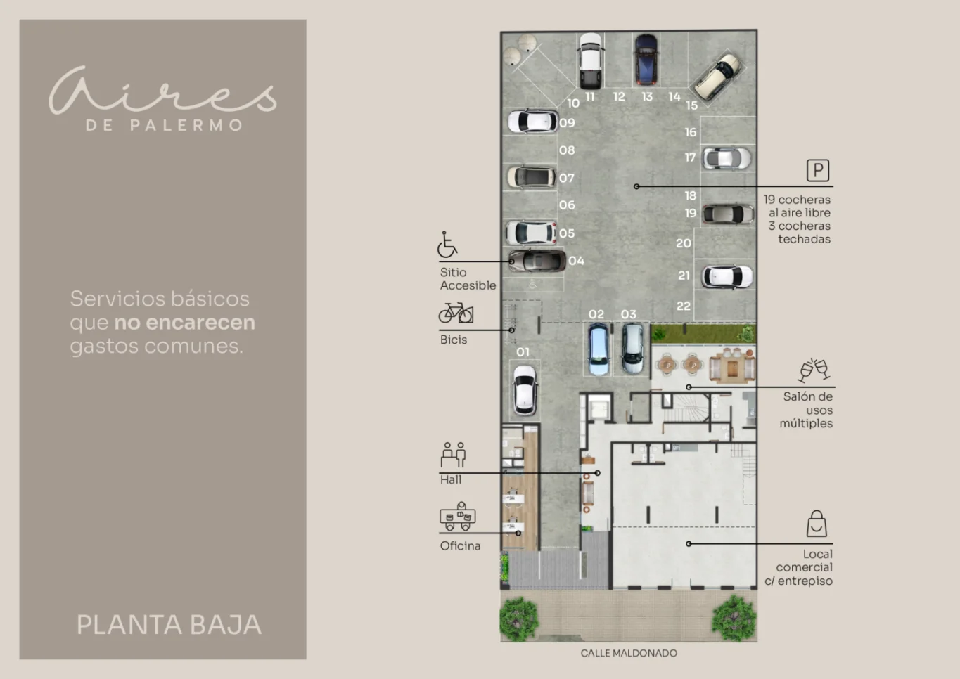 Apartamento en Palermo, propiedad 302110 -Imagen 13