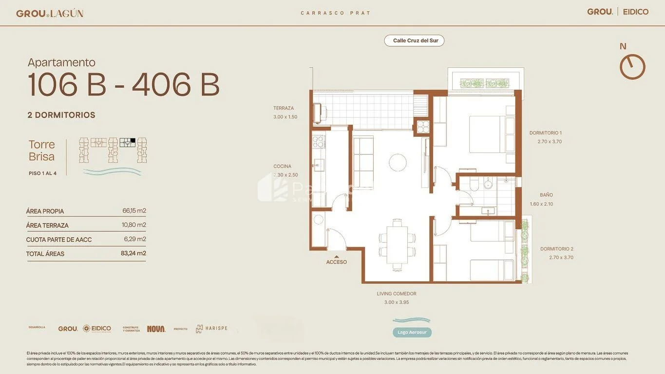 Apartamento en Parque Carrasco, propiedad 260419 -Imagen 16