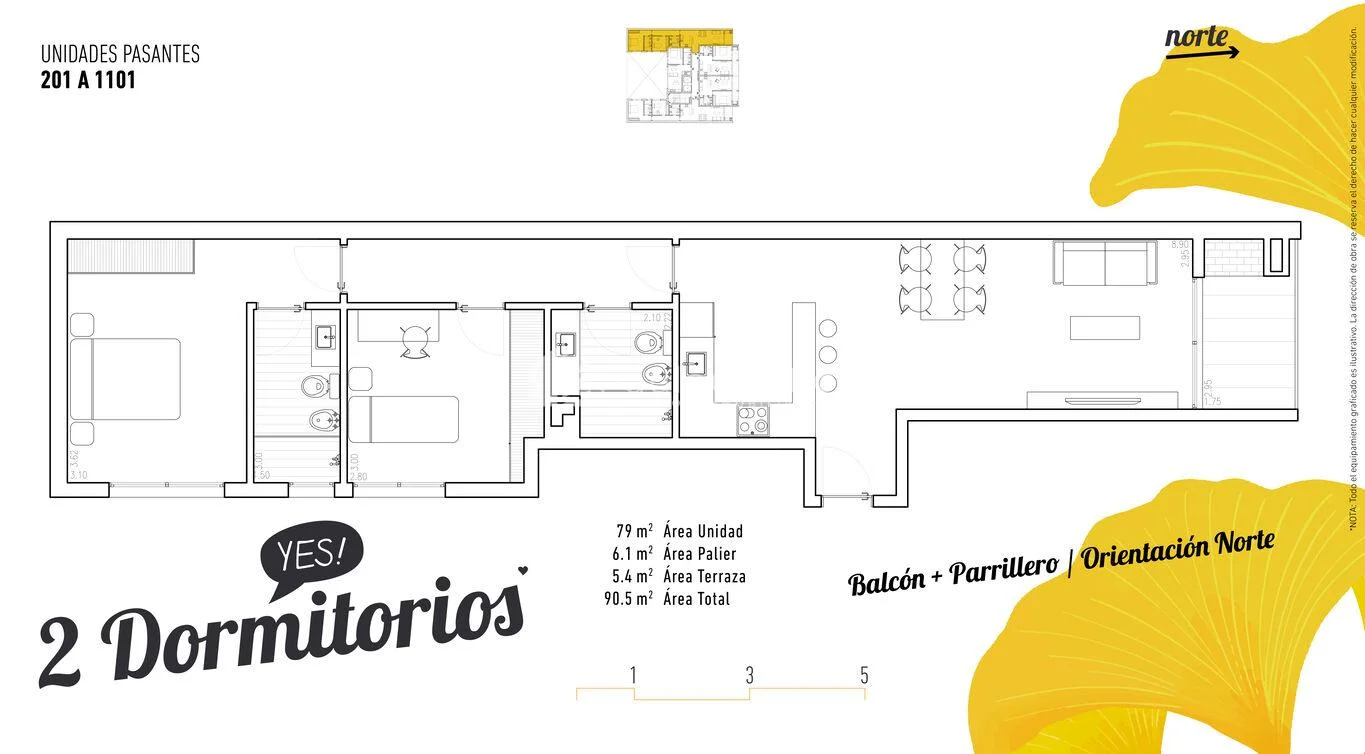 Apartamento en Parque Rodó, propiedad 264900 -Imagen 3