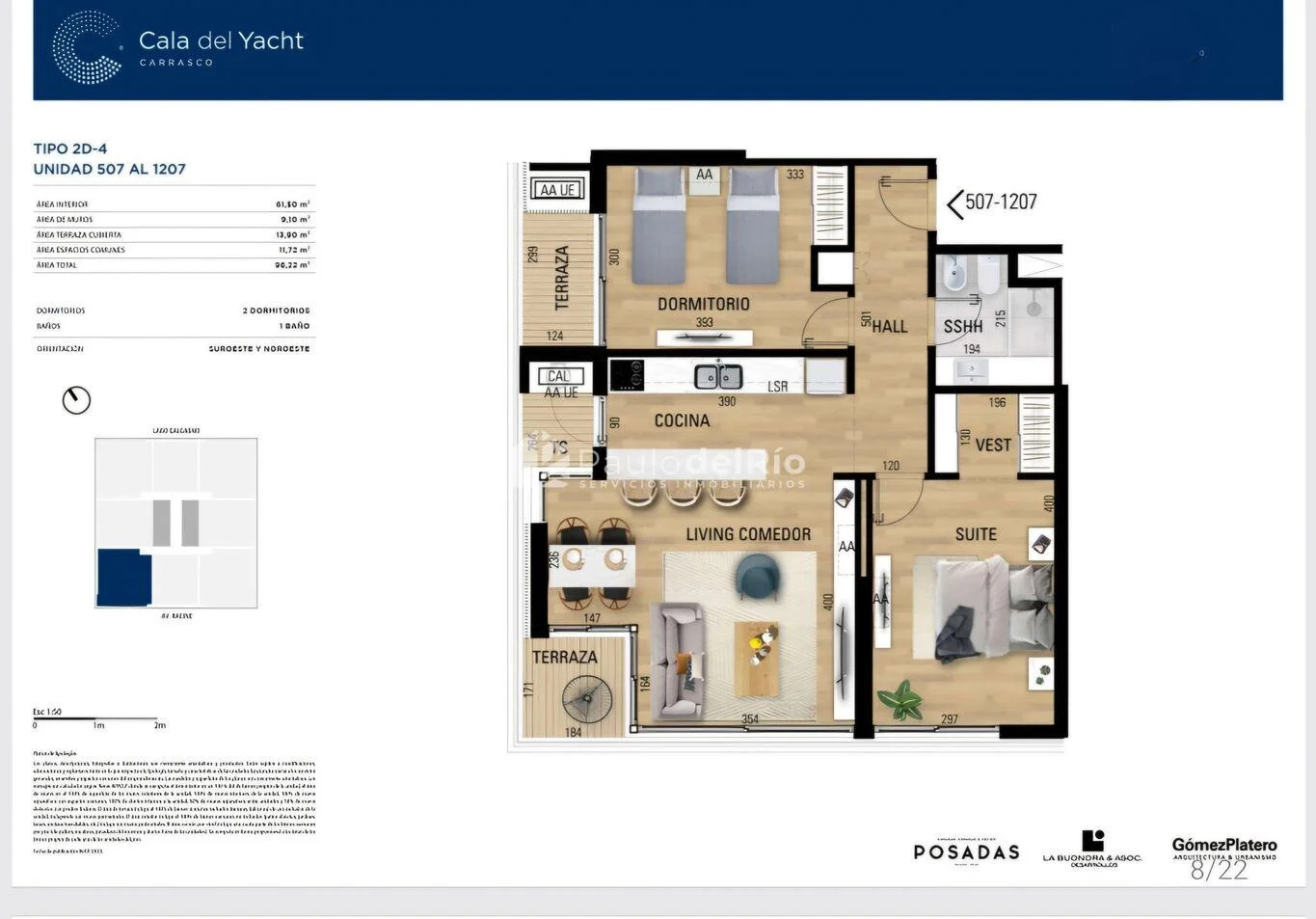 Apartamento en Parque Carrasco, propiedad 265763 -Imagen 14
