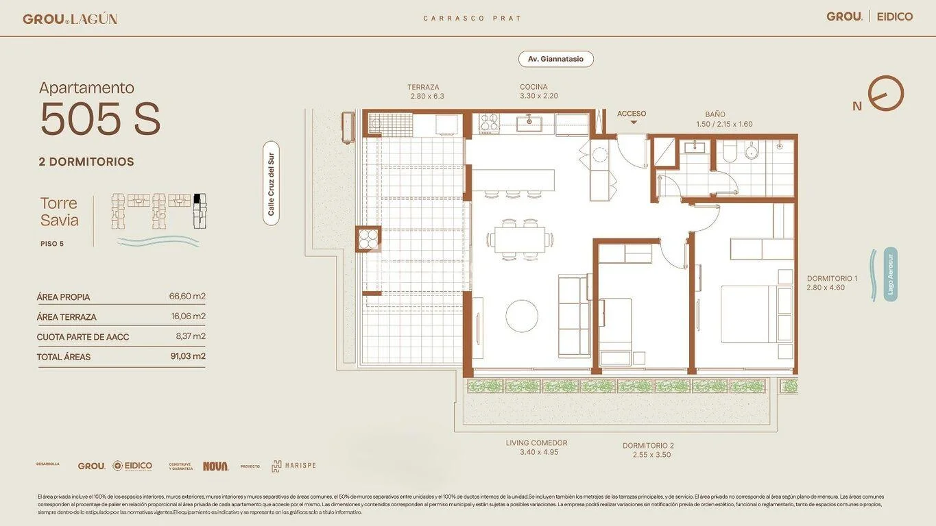 Apartamento en Parque Carrasco, propiedad 274858 -Imagen 15